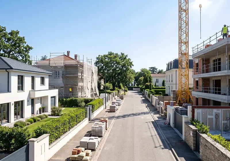 Maison individuelle contemporaine clé en main construite près de Lyon par un constructeur premium
